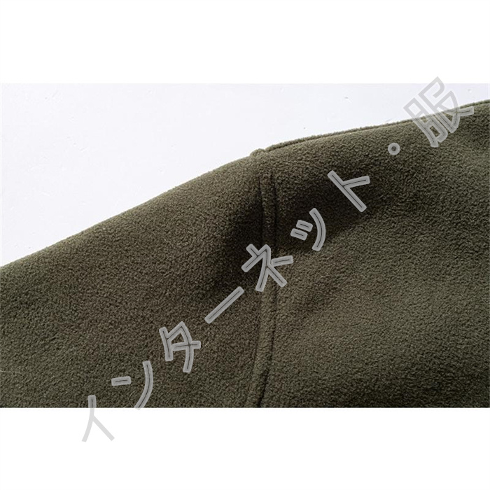 ボアジャケット メンズ フリースジャケット 裏ボア ブルゾン アウター 送料無料 防寒 おしゃれ 通勤 もこもこ 大きいサイズ 立ち襟 無地 暖か 冬 ゆったり 