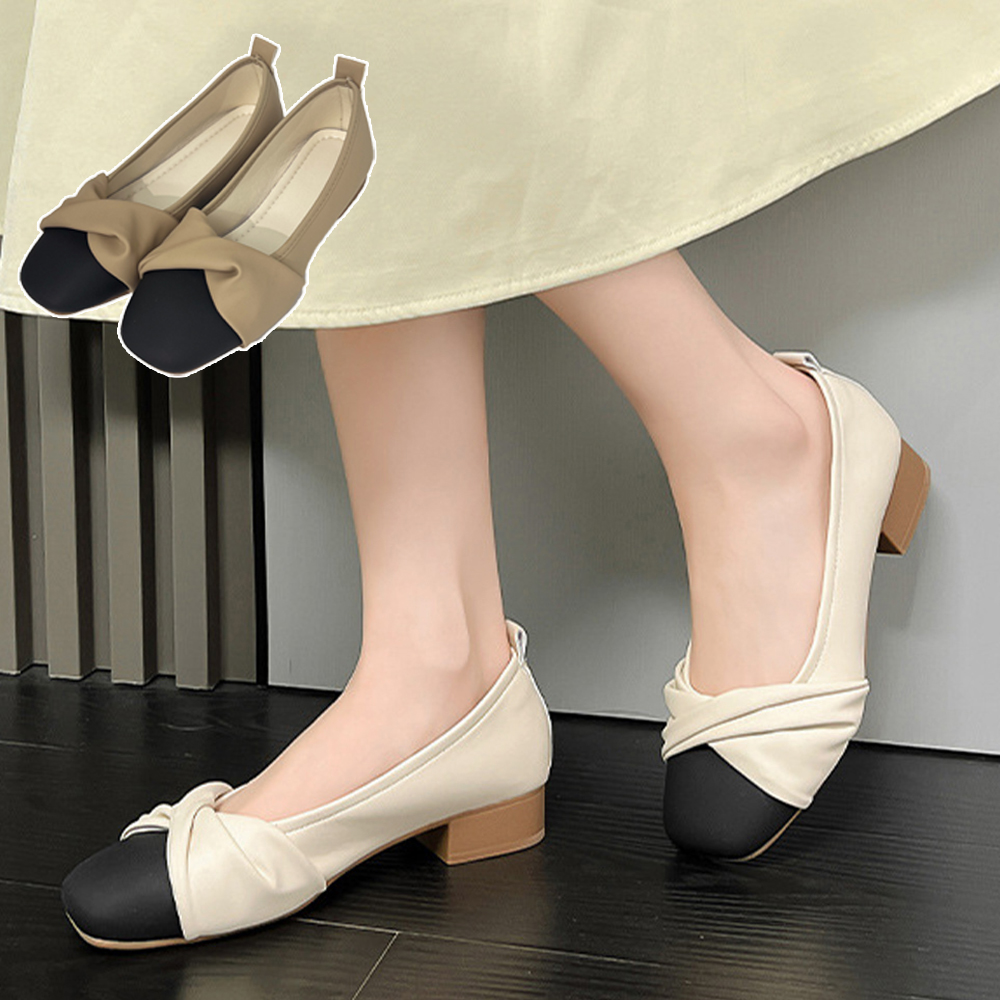 走れるパンプス レディース 美脚太ヒール  