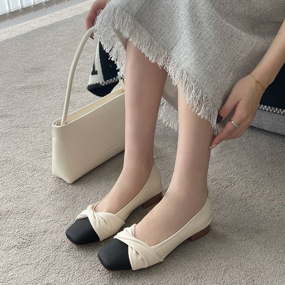 走れるパンプス レディース 美脚太ヒール  