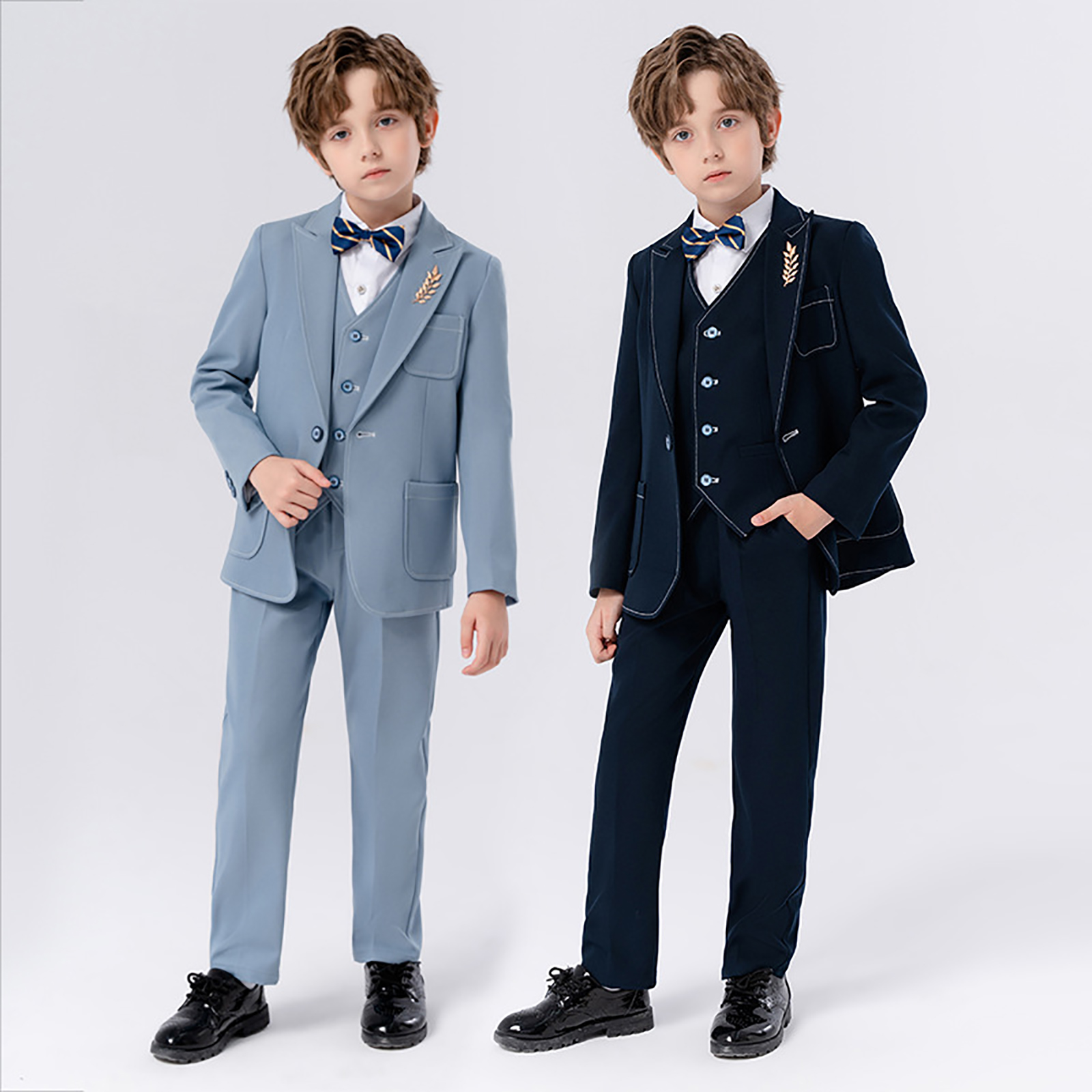 小学校 卒業式 6点セット スーツ 男子 フォーマル 男の子用スーツ 卒業式 子供服 七五三 発表会 子供 結婚式 男の子 スーツ 入学式 