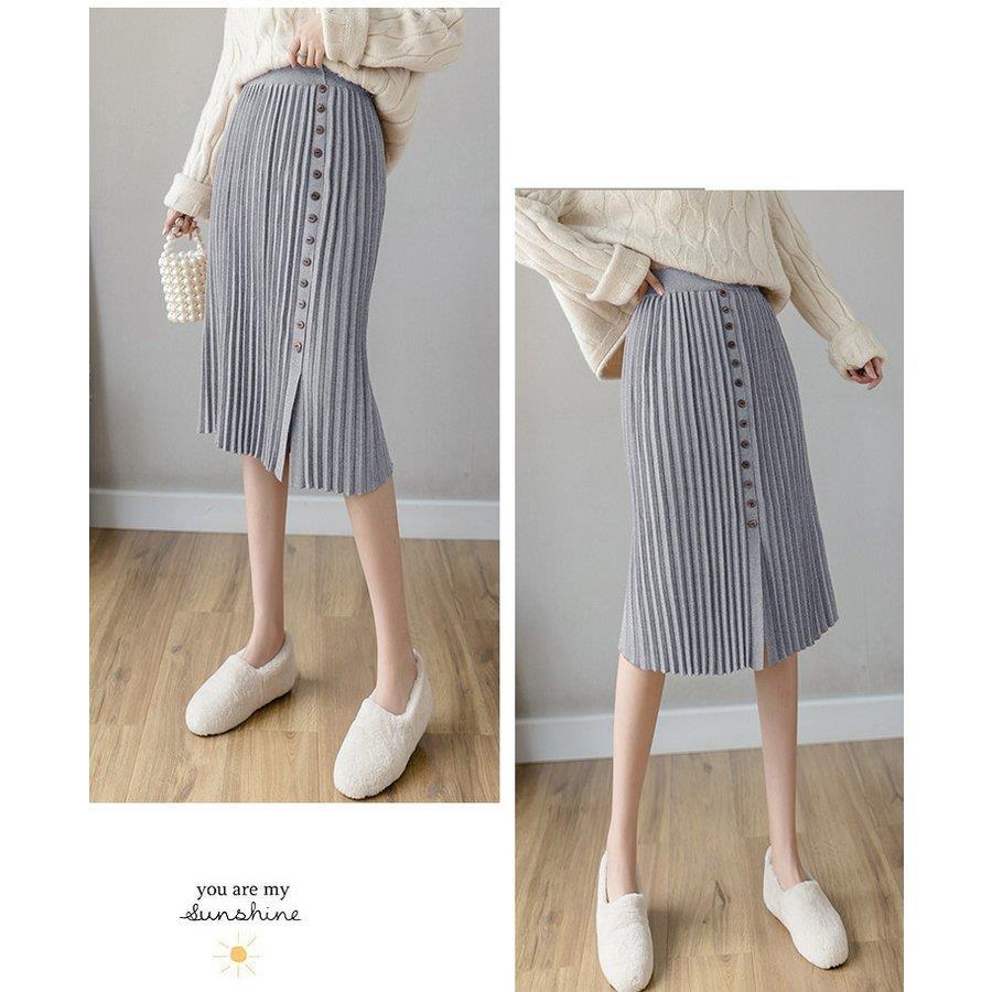 スカート ボレディース 40代 きれいめ 秋冬 プリーツ 5色 フレアスカート ロング丈 レース ハイウエスト 着痩せ Aライン 30代 おしゃれ 20代 快適通気 黒 