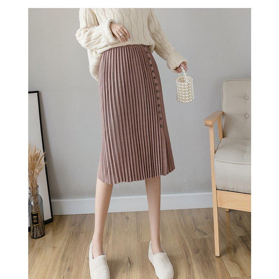 スカート ボレディース 40代 きれいめ 秋冬 プリーツ 5色 フレアスカート ロング丈 レース ハイウエスト 着痩せ Aライン 30代 おしゃれ 20代 快適通気 黒 