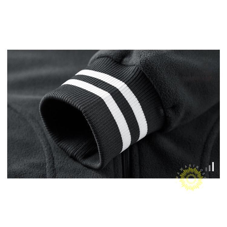 ジップメンズ 長袖無地 フフード付き ボア スウェットトップス 秋ファッション お兄系 