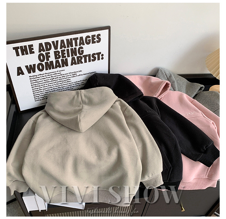 キッズ アウター 長袖 トップス フードつき ジップカジュアル 着やすい ジッパー あわせやすい ゆったり 動きやすい シンプル カジュアル ポケット 