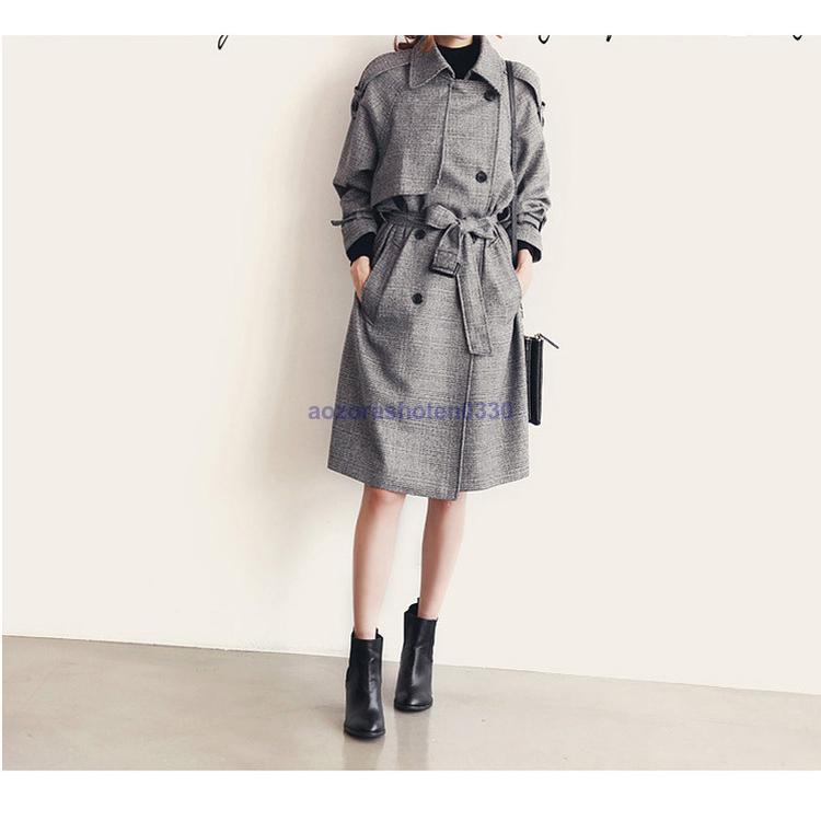 トレンチコート レディース 秋服 ロング 春 ミディアム 30代40代50代 着痩せ チェスターコート おしゃれ ゆったり 通勤 韓国風 アウター 