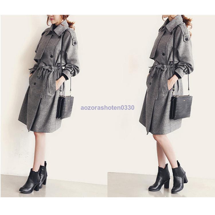 トレンチコート レディース 秋服 ロング 春 ミディアム 30代40代50代 着痩せ チェスターコート おしゃれ ゆったり 通勤 韓国風 アウター 