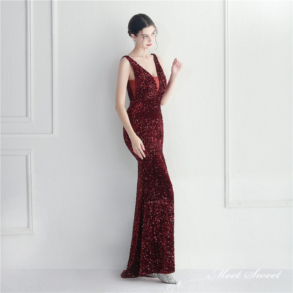 カラードレス マーメイドドレス パーティードレス ノースリーブ スリット ウェディングドレス 二次会 結婚式 大きいサイズ スパン小さいサイズ 発表会 