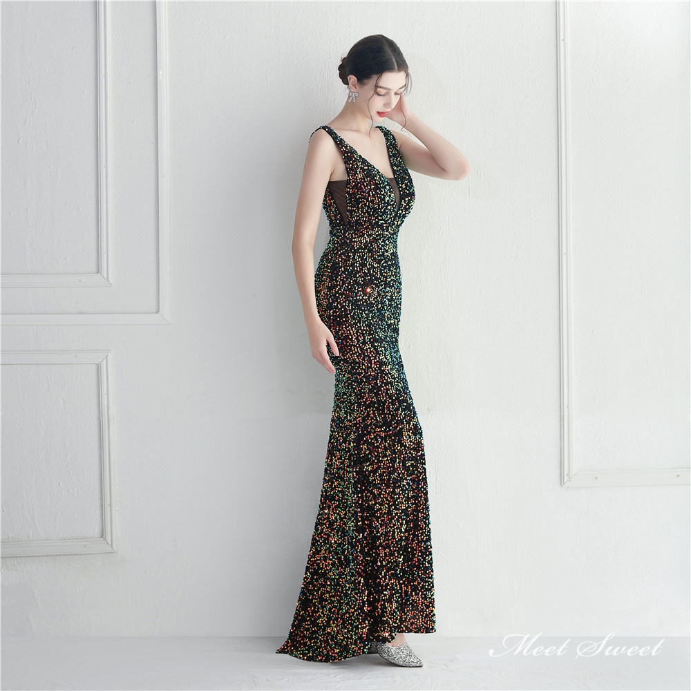 カラードレス マーメイドドレス パーティードレス ノースリーブ スリット ウェディングドレス 二次会 結婚式 大きいサイズ スパン小さいサイズ 発表会 