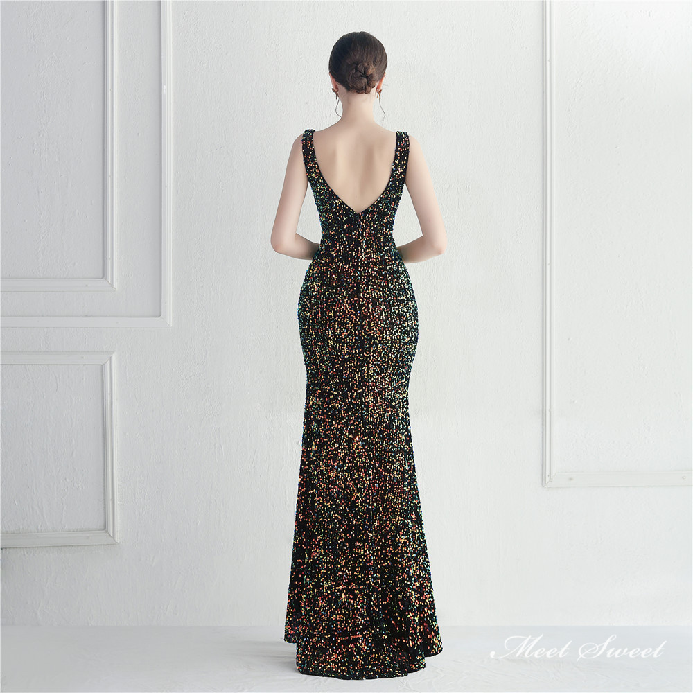 カラードレス マーメイドドレス パーティードレス ノースリーブ スリット ウェディングドレス 二次会 結婚式 大きいサイズ スパン小さいサイズ 発表会 