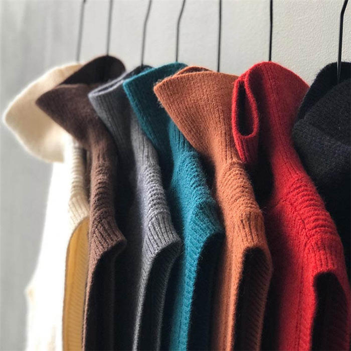 ニット ベスト ハイネック ニット ベスト レディース 大きいサイズ ノースリーブ トップス セーター ニットトップス リブ 秋冬 ニットベスト タートルネック 