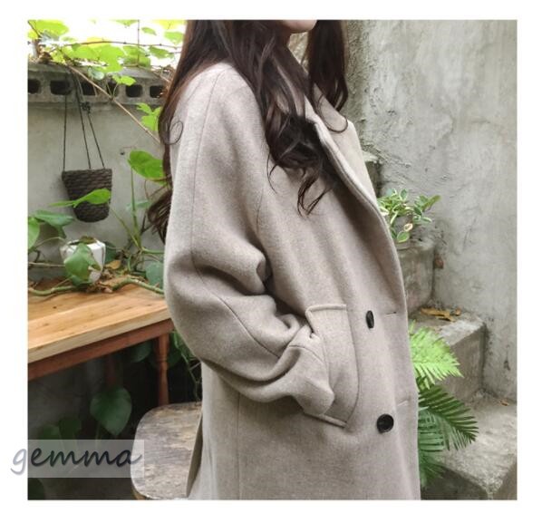 チェスターコート レディース コート ロング丈 ゆったり 秋コート アウター 厚手暖かい お洒落 大きいサイズ 体型カバー 新作 秋冬アウター 