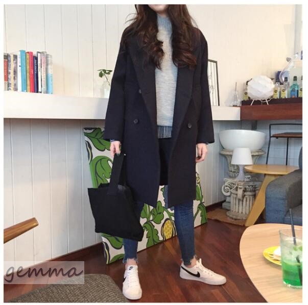 チェスターコート レディース コート ロング丈 ゆったり 秋コート アウター 厚手暖かい お洒落 大きいサイズ 体型カバー 新作 秋冬アウター 