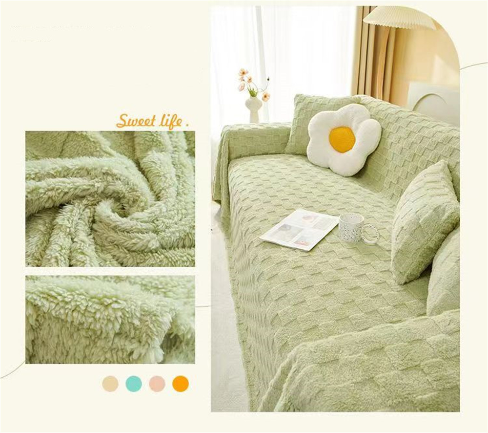 ソファカバー ソファー保護カバー 北欧風 2人掛け 3人掛け 無地 シンプル 多機能 洗える フルカバレッジ 汚れ防止 四季通用 防塵 長方形 