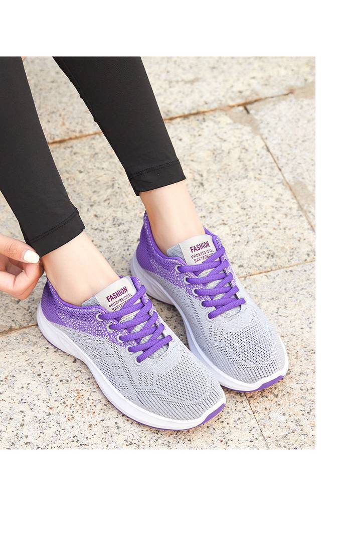 スニーカー レディース ランニング通気 軽量 滑り止 スポーツジョギング お洒落 運動靴 ウォーキング 