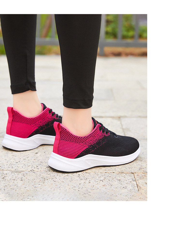 スニーカー レディース ランニング通気 軽量 滑り止 スポーツジョギング お洒落 運動靴 ウォーキング 
