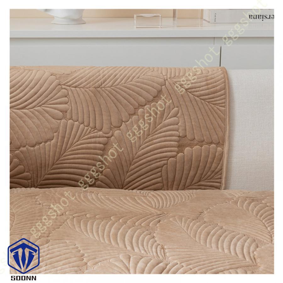 ペットソファーカバー ソファーカバー ソファーシーツ ソファマット キルティング保護 傷防止 犬猫対策 おしゃれ 四季適用 カウチカバー ペット用 防塵 葉柄 