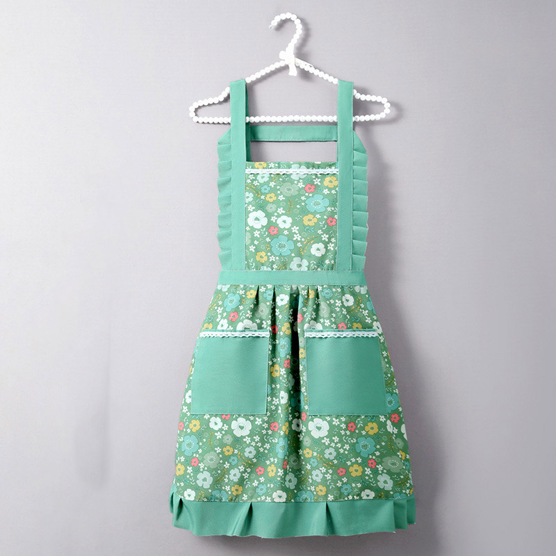 エプロン シンプル 肩掛け 防水 カフェ カフェ風 無地 キチン用 おしゃれ 業務用エプロン 業務用 ポケット付き 