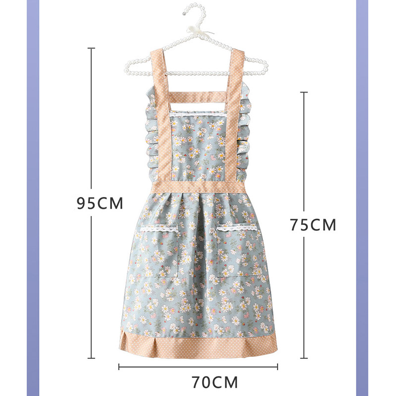 エプロン シンプル 肩掛け 防水 カフェ カフェ風 無地 キチン用 おしゃれ 業務用エプロン 業務用 ポケット付き 