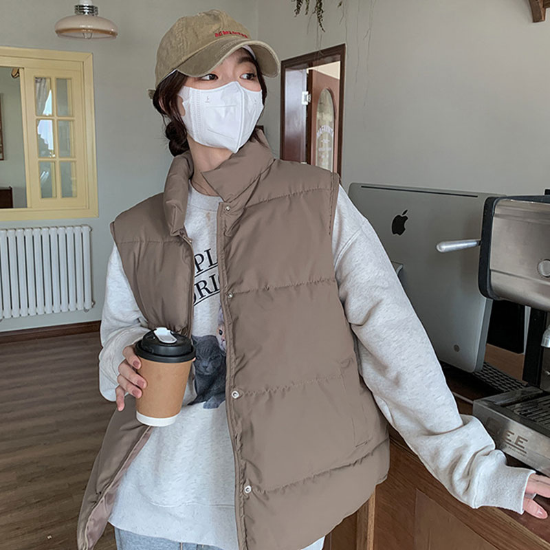 ベスト レディース 中綿ベスト ダウンベスト 秋 冬 暖かい 中綿 ジレ 婦人服 新作 ポッケト付け 通勤 アウター 防寒着 通学 チョッキ 前開き 