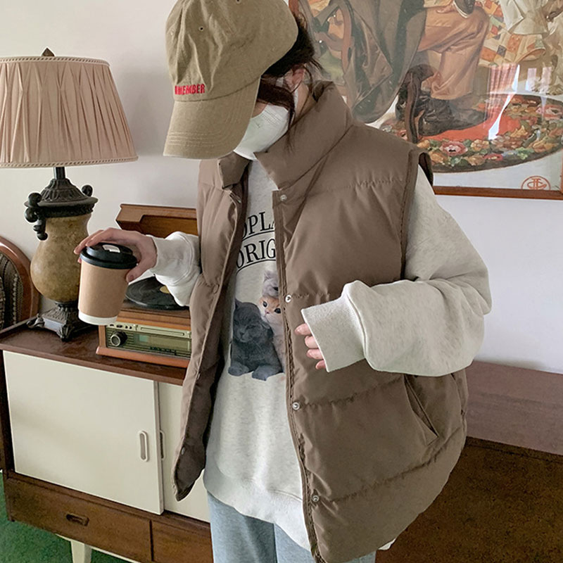 ベスト レディース 中綿ベスト ダウンベスト 秋 冬 暖かい 中綿 ジレ 婦人服 新作 ポッケト付け 通勤 アウター 防寒着 通学 チョッキ 前開き 