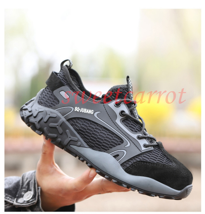 夏新品 安全靴 レディース おしゃれ メンズ 作業靴 スニーカー つま先保護 安全保護 男性用 踏み抜き防止 作業用品 滑り止め 通気 