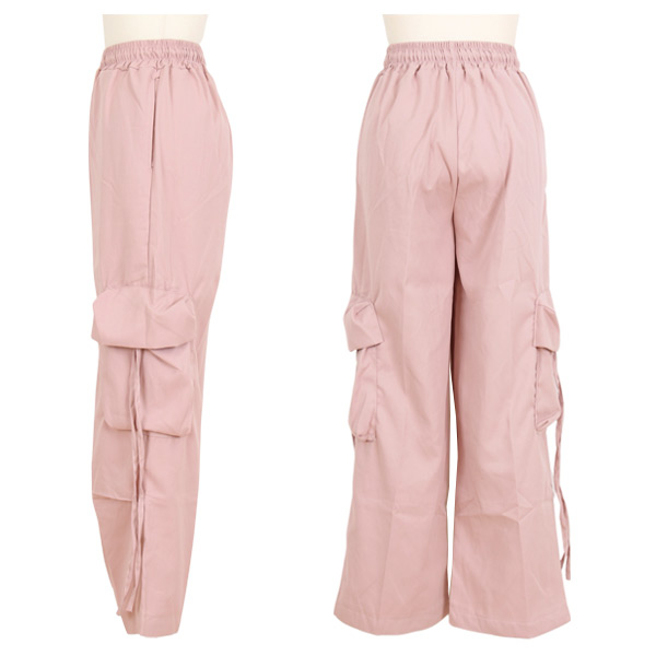 あり カーゴパンツ ワイドパンツ ドロストパンツ カラーパンツ 軽量 韓国ファッション ヒップホップ 衣装 パンツ 服 無地 コスチューム ダンス 大きいサイズ 