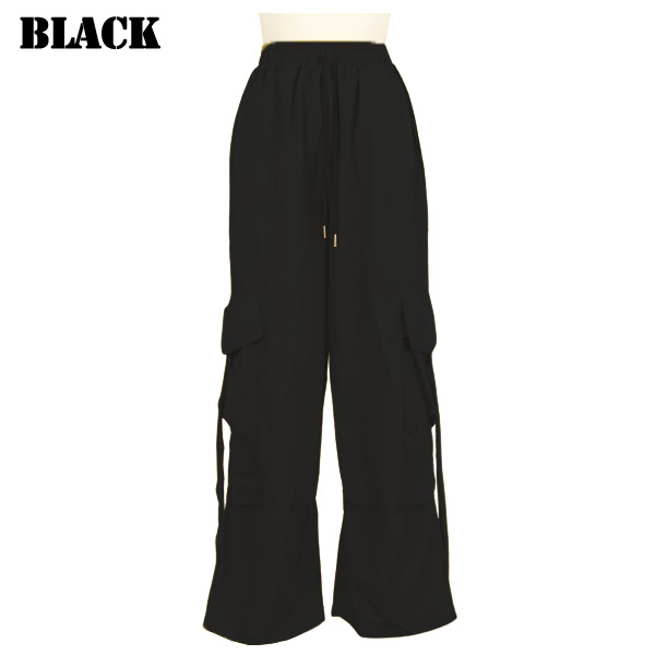 あり カーゴパンツ ワイドパンツ ドロストパンツ カラーパンツ 軽量 韓国ファッション ヒップホップ 衣装 パンツ 服 無地 コスチューム ダンス 大きいサイズ 