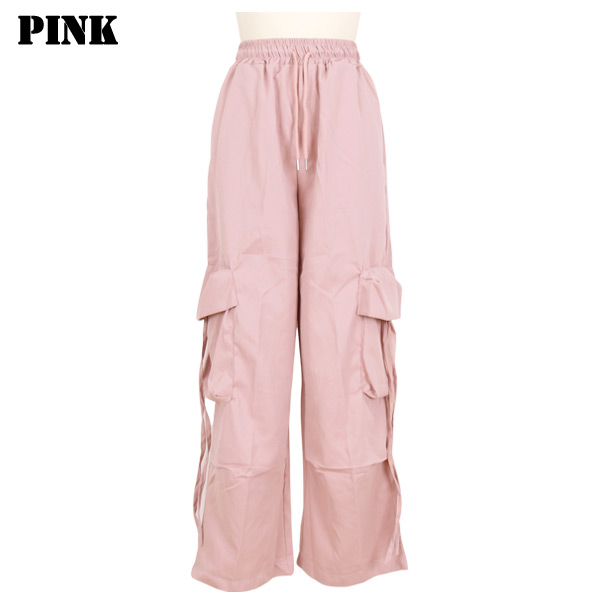 あり カーゴパンツ ワイドパンツ ドロストパンツ カラーパンツ 軽量 韓国ファッション ヒップホップ 衣装 パンツ 服 無地 コスチューム ダンス 大きいサイズ 