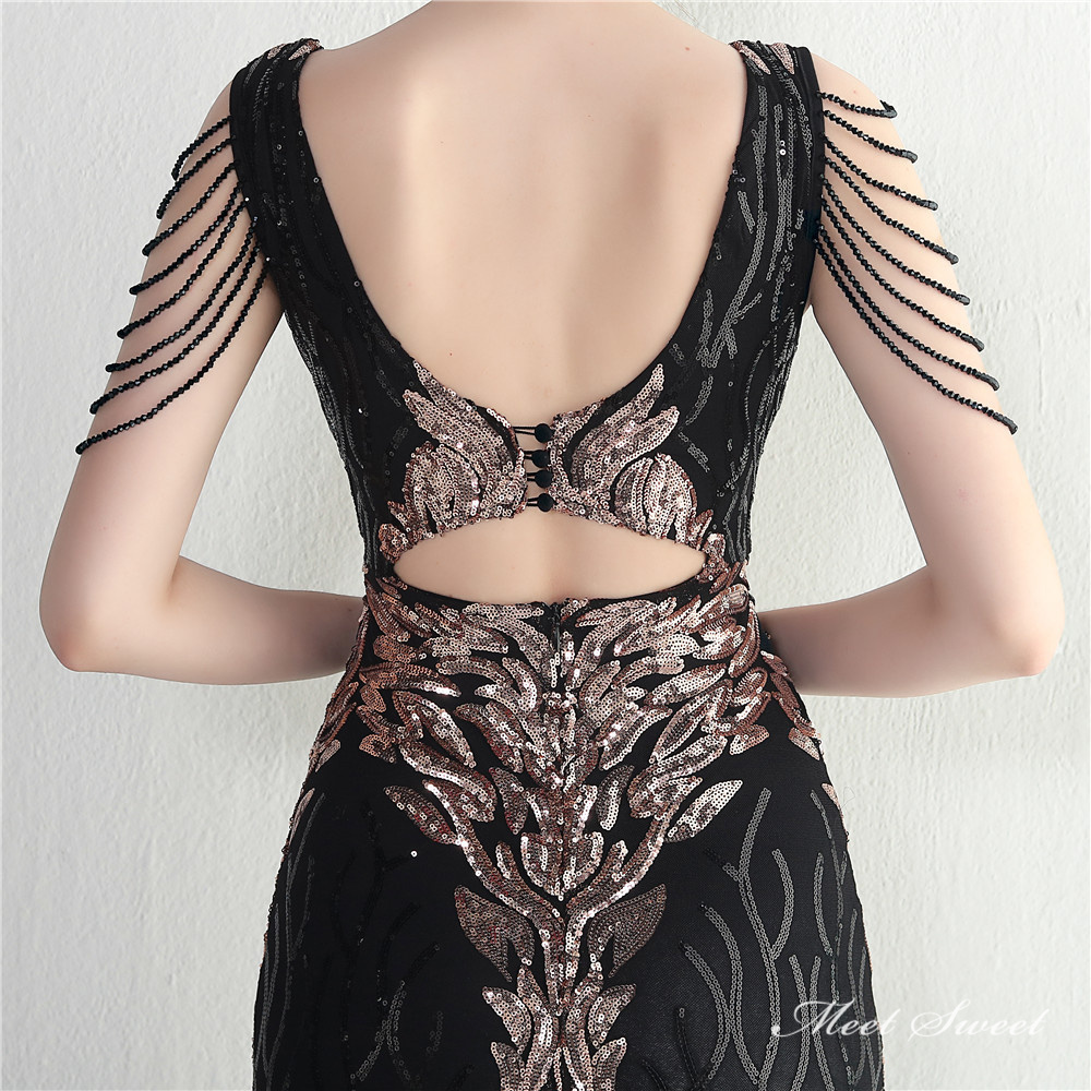 カラードレス マーメイドドレス パーティードレス ビーズ Vネック ノースリーブ ステージ 演奏会 イブニングドレス 結婚式 発表会 ウェディングドレス 二次会 