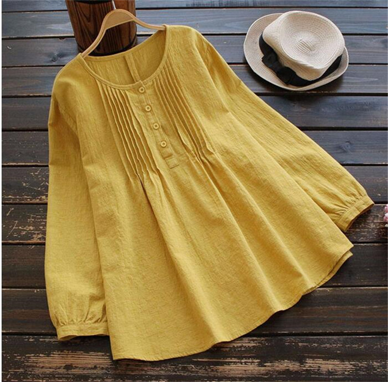 ブラウス レディース シャツ 綿麻 綿麻 綿 麻 リネン おしゃれ 体型カバー 無地 着痩せ ゆったり カジュアル コットン オシャレ 