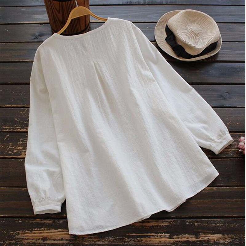 ブラウス レディース シャツ 綿麻 綿麻 綿 麻 リネン おしゃれ 体型カバー 無地 着痩せ ゆったり カジュアル コットン オシャレ 
