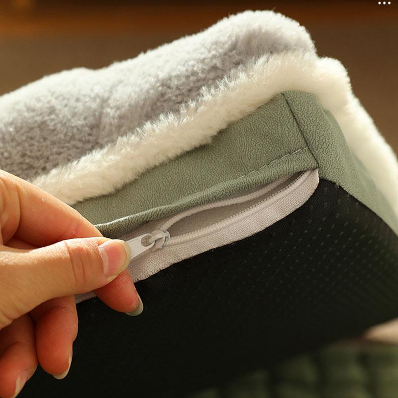 ペットベッド 犬ベッド 猫ベッド ペットマット 犬猫兼用 ふわふわ 暖かい ペット用品 ベッド 大型犬 滑り止め もふもふ 小型犬 