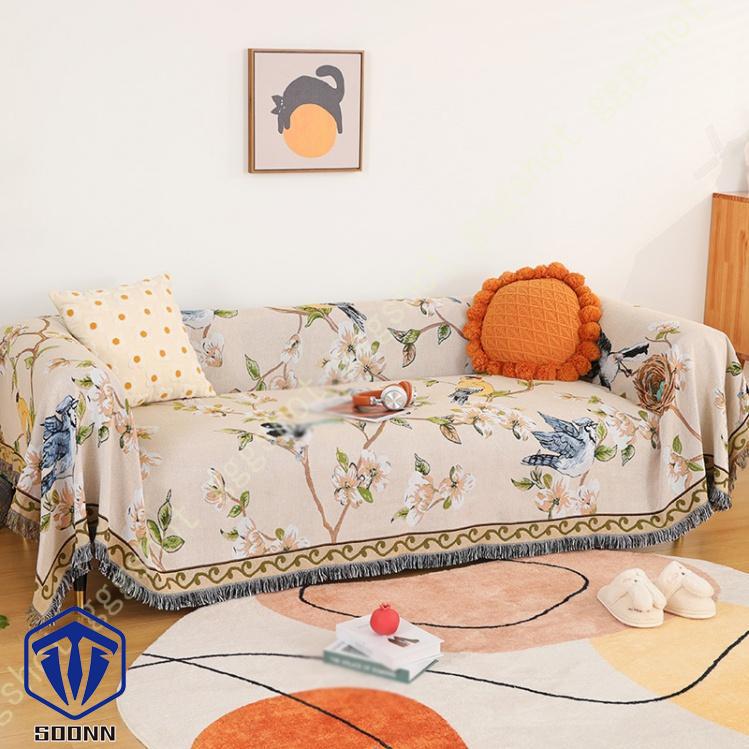 マルチカバー ソファカバー アメリカ式 ブランケット オシャレ 掛け毛布 花柄 爪とぎ防止 ラグ 暖かい ソファ ブランケット 犬猫対策用 テーブルクロス 