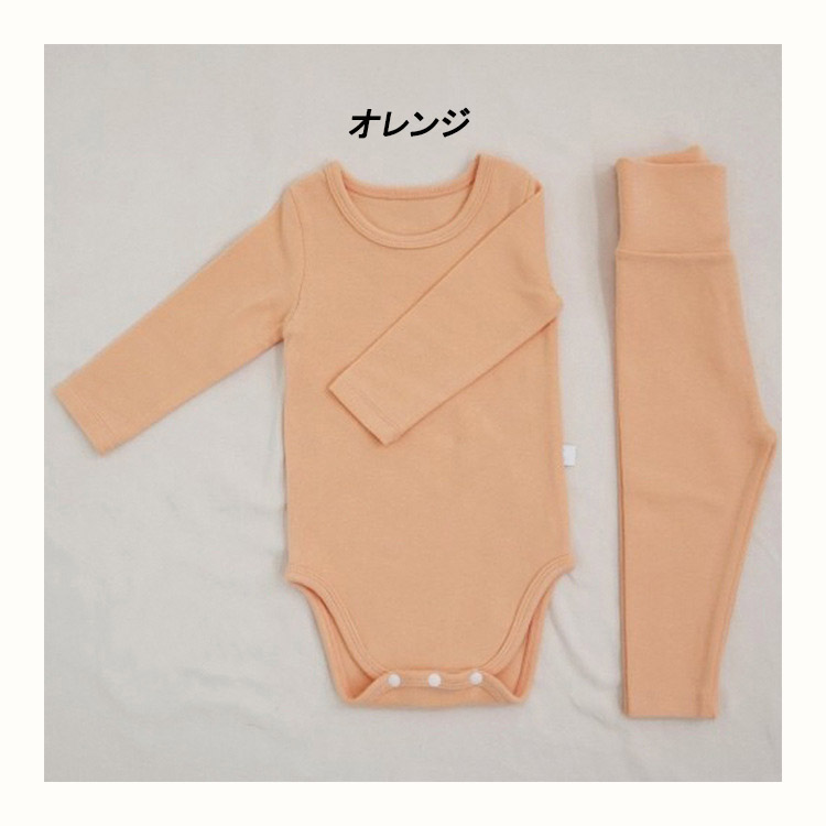ロンパース ベビー 2点セット 腹巻き付き 長袖 女の子 ズボン 子供服 66 カジュアル 90 秋 新生児 冬 パジャマ 春 男の子 出産祝い ベビー服 コットン 73 80 