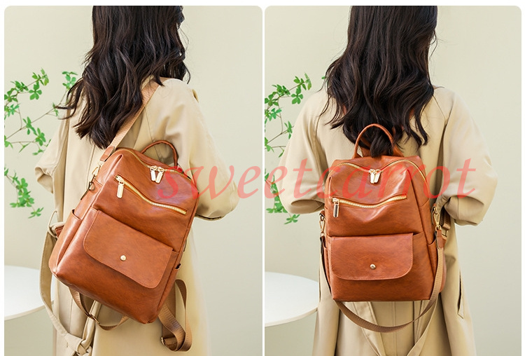 2WAY リュック バックパック レディース バッグ 小物 シンプル ファッション 通学 バッグ 高校生 PU 通勤 リュックサック 軽量 おしゃれ 大容量 可愛い 