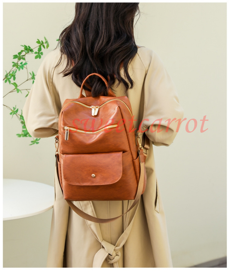 2WAY リュック バックパック レディース バッグ 小物 シンプル ファッション 通学 バッグ 高校生 PU 通勤 リュックサック 軽量 おしゃれ 大容量 可愛い 