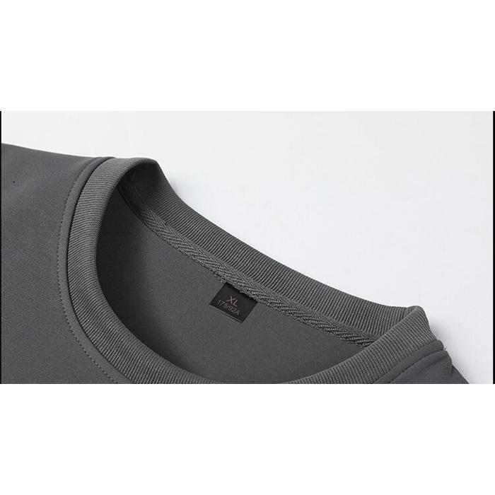 トレーナー レイヤード風Tシャツ 重ね着風 メンズ トップス 切り替え オシャレ クルーネック 長袖 プルオーバー スウェット 