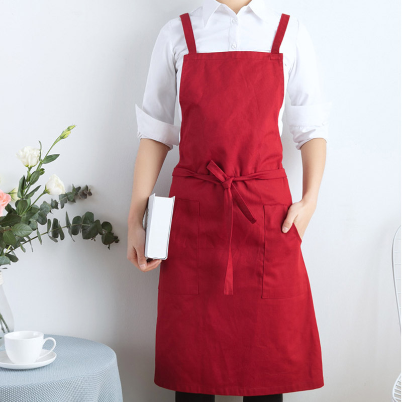 エプロン 保育士 おしゃれ ワンピース キッチン 防水 撥水 レディース 黒 メンズ H型 赤 北欧 女性 ロング丈 ドレス シンプル 無地 