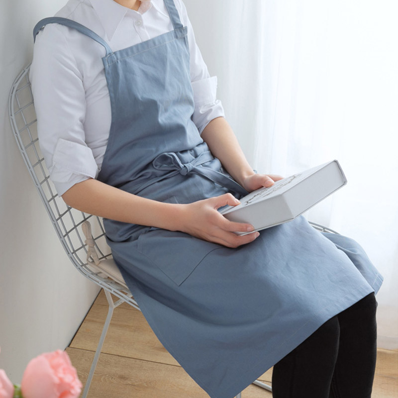 エプロン 保育士 おしゃれ ワンピース キッチン 防水 撥水 レディース 黒 メンズ H型 赤 北欧 女性 ロング丈 ドレス シンプル 無地 