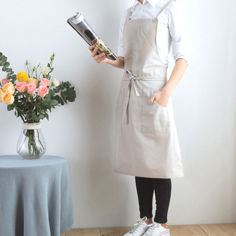 エプロン 保育士 おしゃれ ワンピース キッチン 防水 撥水 レディース 黒 メンズ H型 赤 北欧 女性 ロング丈 ドレス シンプル 無地 