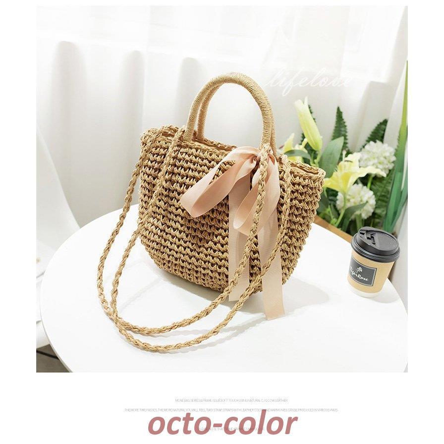かごバッグ ショルダー レディース トートバッグ 大きめ 2WAY 安い 2022夏 サマーバッグ リゾートバッグ トレンド シンプル おしゃれ バッグ ストローバッグ 