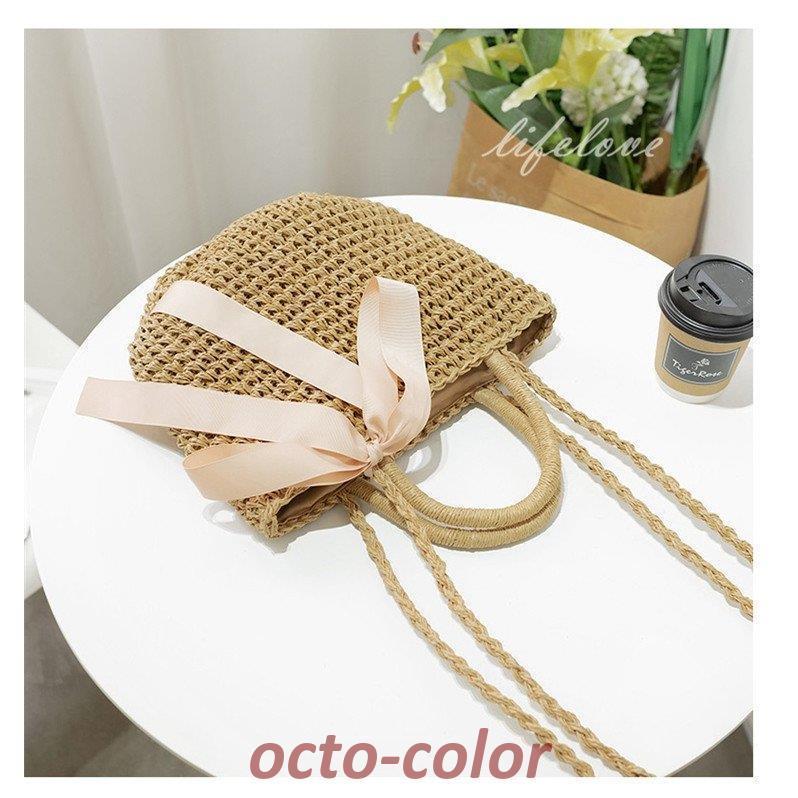 かごバッグ ショルダー レディース トートバッグ 大きめ 2WAY 安い 2022夏 サマーバッグ リゾートバッグ トレンド シンプル おしゃれ バッグ ストローバッグ 