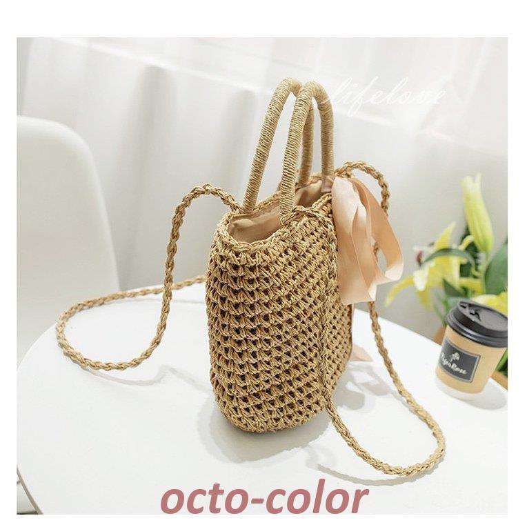 かごバッグ ショルダー レディース トートバッグ 大きめ 2WAY 安い 2022夏 サマーバッグ リゾートバッグ トレンド シンプル おしゃれ バッグ ストローバッグ 