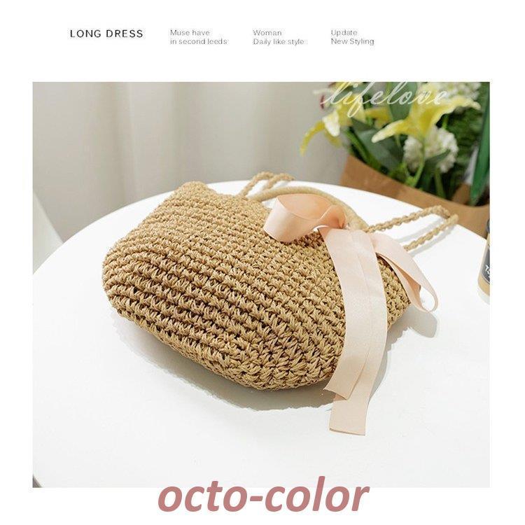 かごバッグ ショルダー レディース トートバッグ 大きめ 2WAY 安い 2022夏 サマーバッグ リゾートバッグ トレンド シンプル おしゃれ バッグ ストローバッグ 