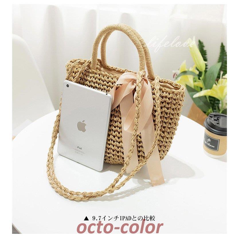 かごバッグ ショルダー レディース トートバッグ 大きめ 2WAY 安い 2022夏 サマーバッグ リゾートバッグ トレンド シンプル おしゃれ バッグ ストローバッグ 