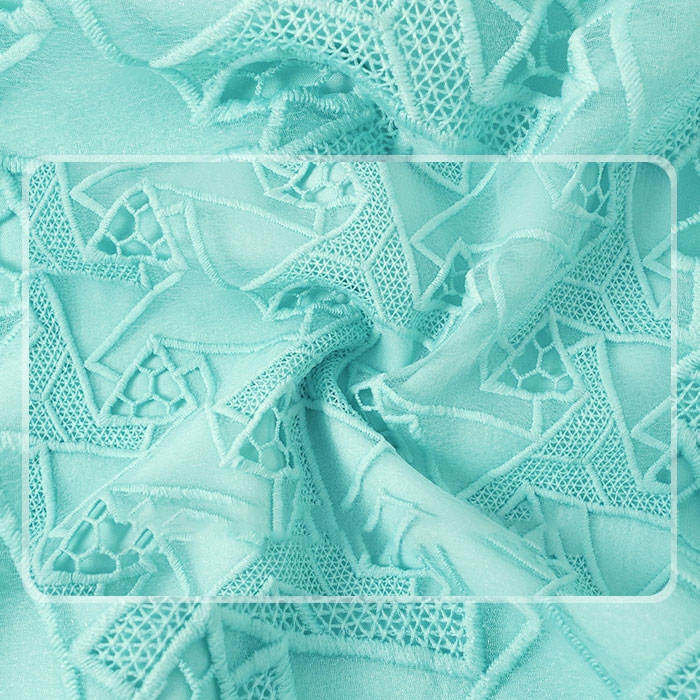 シースルーレース刺繍 半袖タイト膝丈ドレスワンピース 緑 結婚式 パーティー キャバ ドレス 韓国 スナック 
