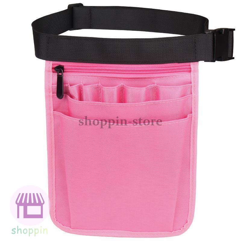 ナースポーチ ウエスト 仕事 作業用ポーチ レディース メンズ ウエストポーチ エプロンバック ミニ腰巻ポーチ 介護 看護 バック ナイロン 