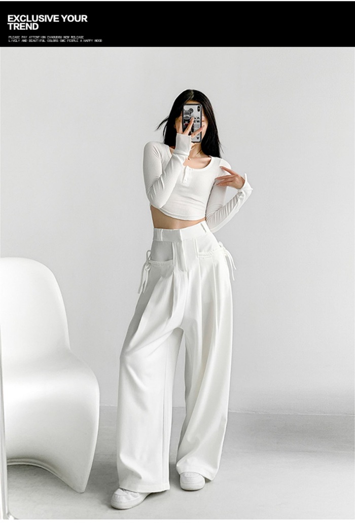 ワイドパンツ カーゴパンツ レディース ロング丈 ボ無地 ゆったり ロングパンツ ビッグシルエット 体型カバー ハイウエスト ストリート 