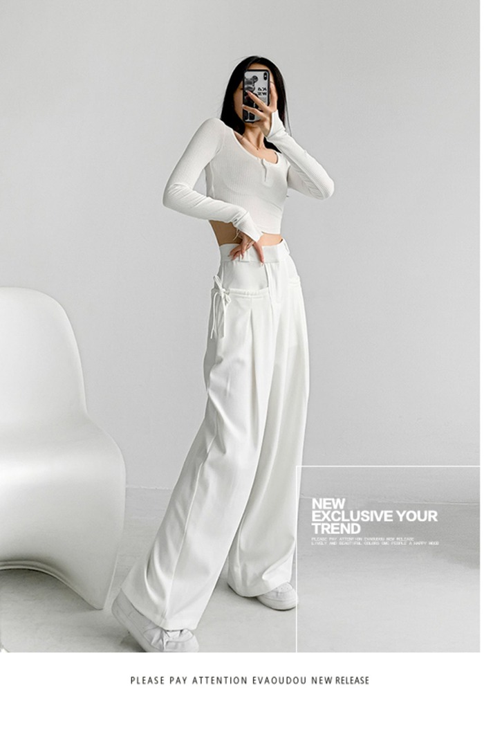 ワイドパンツ カーゴパンツ レディース ロング丈 ボ無地 ゆったり ロングパンツ ビッグシルエット 体型カバー ハイウエスト ストリート 