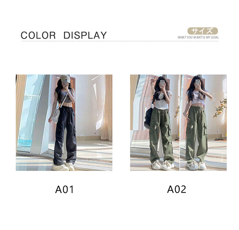 カーゴパンツ レディース ミリタリーパンツ カーゴ ロングパンツ テーパードパンツ ワイドパンツ ダンス衣装 ヒップホップ ウエストゴム 美シルエット 